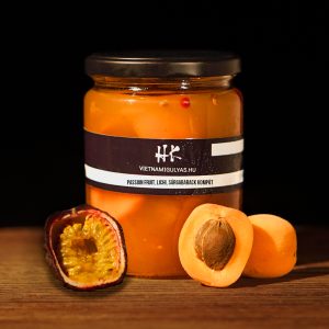 Sárgabarack kompót – Passionfruittal és Lichivel